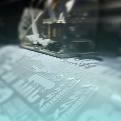 DTF printing sablon baju satuan