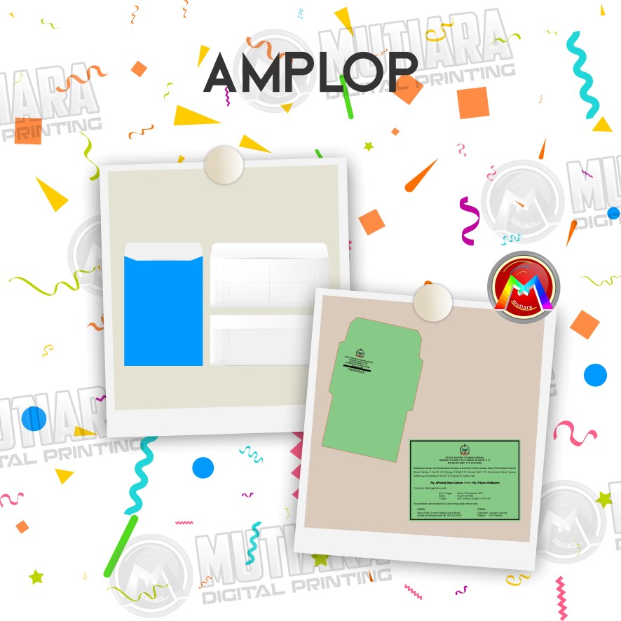 Mutiara Digital Printing - Amplop