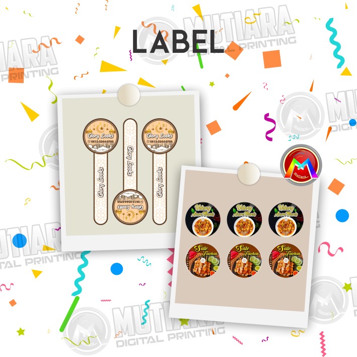 Mutiara Digital Printing - Sticker Label